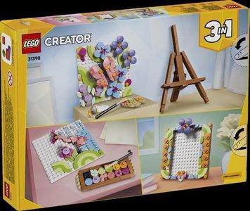 Конструктор LEGO&reg; Creator 3 в 1 Декоративная живопись &laquo;Цветочное искусство&raquo;, 348 деталей afk-186894 фото