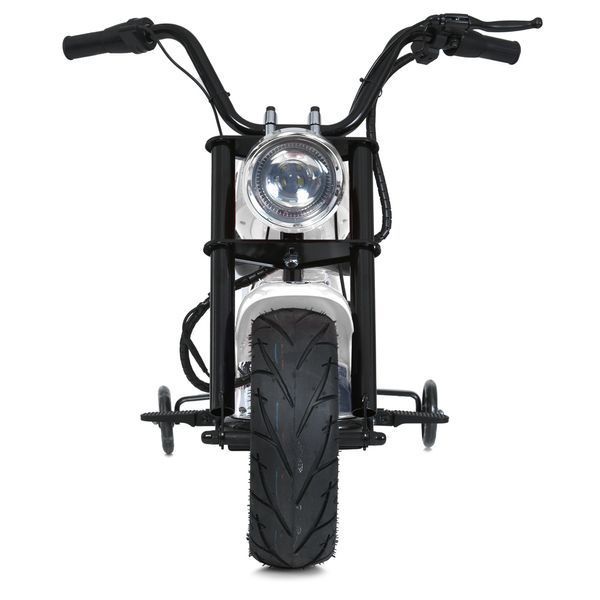 Мотоцикл M 6016AL-1 36V 1шт 2*18V9AH, 1*350W, USB, BLUETOOTH, TF, шкіра, білий mp-306653 фото