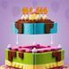 Конструктор LEGO&reg; Торт на день народження з прикрасами, веселий подарунковий набір, декор для столу, 219 деталей afk-186903 фото 5