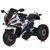 Детский мотоцикл BMW S1000RR M 6143EL-1 белый, 2 мотора по 25W, EVA, экокожа, MP3, Bluetooth mp-313193 фото