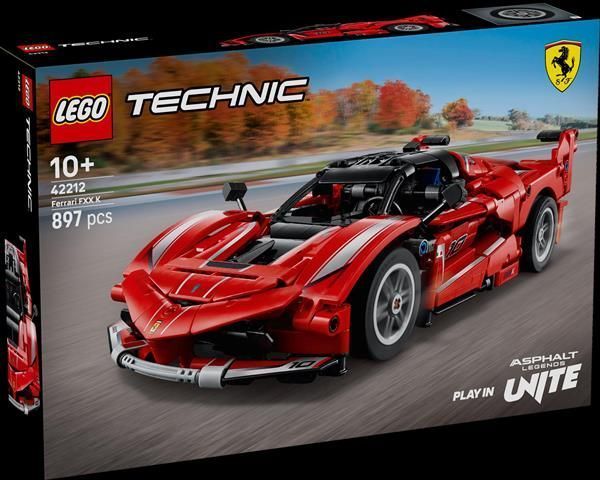 Конструктор LEGO Technic Ferrari FXX K 897 деталей afk-167821 фото