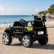 Дитячий електромобіль Джип Bambi Racer M 5103 EBLR-2 Jeep, 2 мотори по 40W, EVA, сидіння з екошкіри, MP3, Bluetooth, чорний mp-293795 фото 3