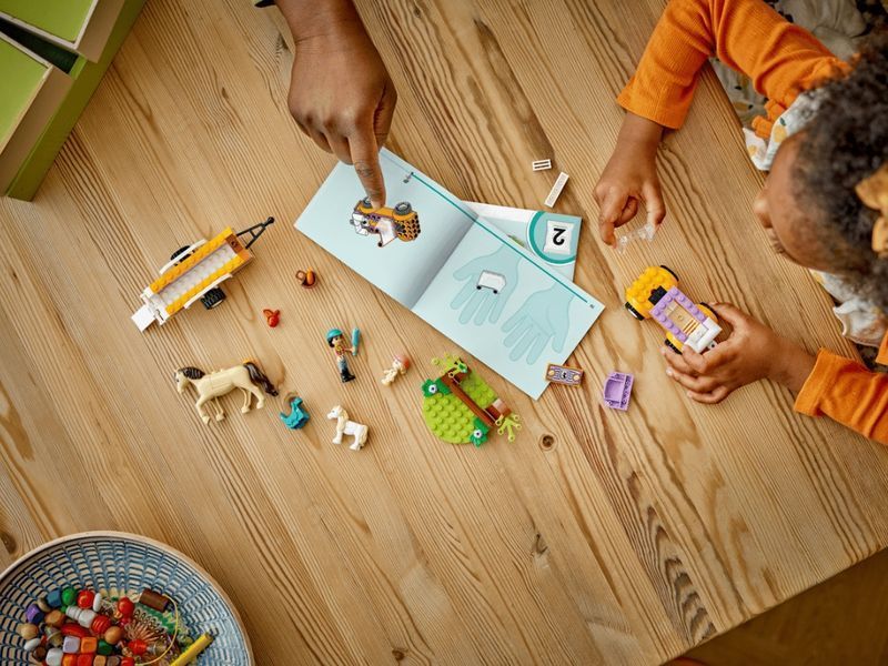 Конструктор Причіп для коня й поні 105 деталей, LEGO Friends 68782 42634 bab-395851 фото