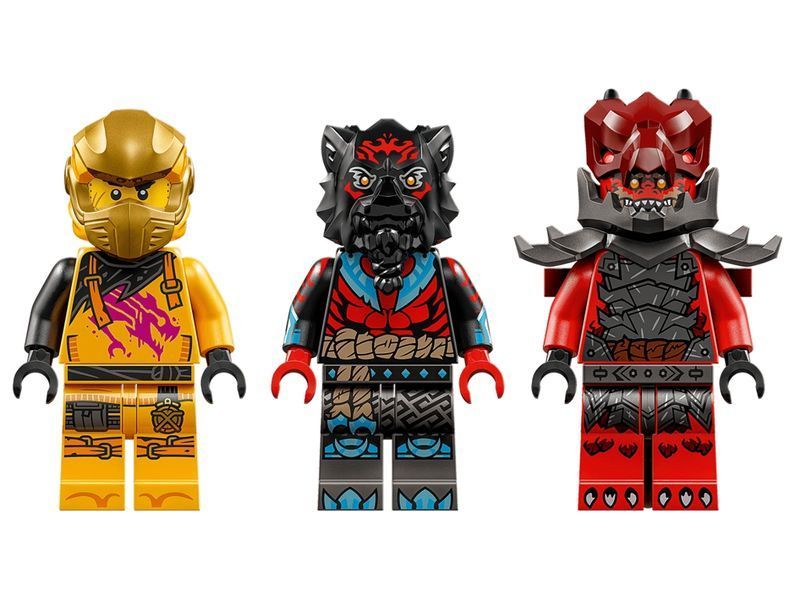 Конструктор LEGO Ninjago Суперштормовой реактивный самолет Раса и Арин, 510 деталей 71833 bab-395917 фото