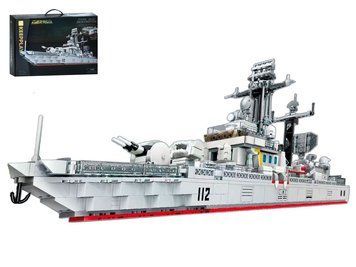 Конструктор 23028 авіаносець Keeppley, 1621 деталь, масштаб 1:669, збірна модель, пластик bab-372372 фото
