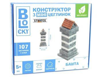 Конструктор з міні-цеглинок BLOCKY Башта Strateg 31022 bab-304017 фото