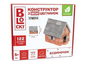 Конструктор из мини-кирпичиков BLOCKY Домик, Strateg 31023 bab-304018 фото