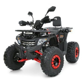 Квадроцикл HB-FC1450-2-3 мотор 1450W безщ, 5акум 12V/20AH,світло, до 50км/ч,до 82кг,чорно-червоний mp-338098 фото