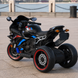 Детский мотоцикл BMW S1000RR M 6143EL-2 черный, 2 мотора по 25W, EVA, экокожа, MP3, Bluetooth mp-313194 фото 5