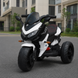Детский мотоцикл BMW K1300S Bambi M 4274ELR-1, на радиоуправлении, белый, 2 мотора по 35W, EVA, кожа, MP3, USB, TF mp-335945 фото 3