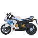 Дитячий мотоцикл Honda CBR1000RR Fireblade M 6220ELR-1, 2 мотори по 35W, EVA, шкіра, Bluetooth, MP3, білий mp-320514 фото 9