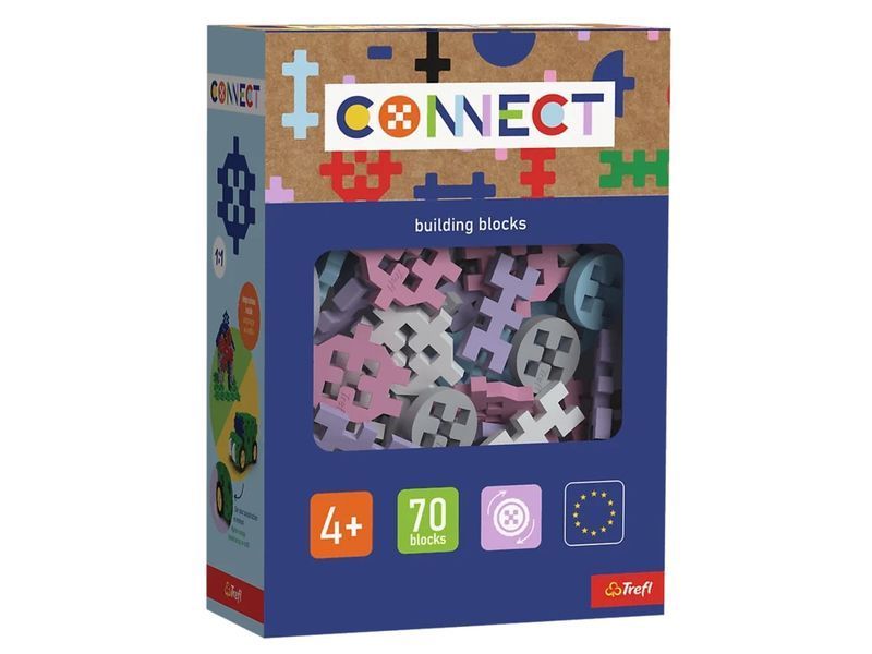 Конструктор Trefl Connect Girls, 70 елементів 61982 bab-396115 фото