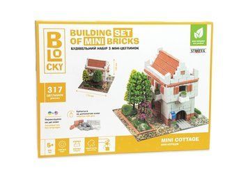 Конструктор из мини-кирпичиков BLOCKY Мини-Коттедж, Strateg 31002 bab-309023 фото