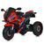 Дитячий мотоцикл BMW S1000RR M 6143EL-3 червоний, 2 мотори по 25W, EVA, екошкіра, MP3, Bluetooth mp-313195 фото