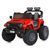 Детский электромобиль Джип Jeep Wrangler M 6204EBLR-3 двухместный красный, 4 мотора по 45W, EVA, кожа, MP3, USB, Bluetooth mp-317866 фото