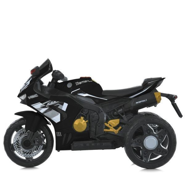 Детский мотоцикл Honda CBR1000RR Fireblade M 6220ELR-2, 2 мотора по 35W, EVA, кожа, Bluetooth, MP3, черный mp-320515 фото