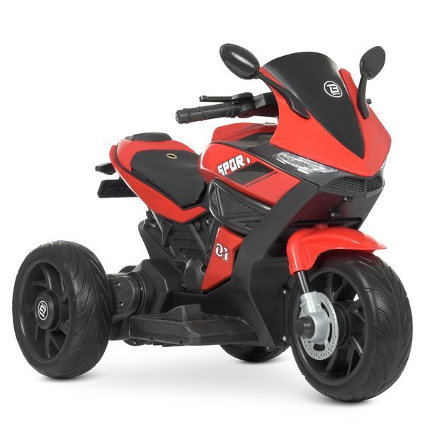 Дитячий мотоцикл Ducati Bambi M 4454EL-3 червоний, 2 мотори по 35W, EVA, шкіра, MP3/USB/TF mp-250982 фото