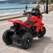 Дитячий мотоцикл Yamaha YZF-R1 Bambi M 4840ALR-3 червоний з пультом керування, 2 мотори по 25W, гумові колеса, шкіра, MP3 mp-336483 фото 4