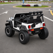 Джип M 6065EBLR-1 2.4G на радиоуправлении, 1акум24V7AH, 2мотора45W, BLUETOOTH, EVA, музыка, шкіра, свет, білий mp-309110 фото 3