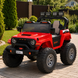 Детский электромобиль Джип Jeep Wrangler M 6204EBLR-3 двухместный красный, 4 мотора по 45W, EVA, кожа, MP3, USB, Bluetooth mp-317866 фото 2