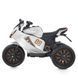 Дитячий мотоцикл Kawasaki Ninja M 5050ELR-1 на радіокеруванні, білий, 2 мотори по 25W, EVA, шкіра, MP3, USB, світло та музика mp-337106 фото 8