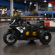 Детский мотоцикл Honda CBR1000RR Fireblade M 6220ELR-2, 2 мотора по 35W, EVA, кожа, Bluetooth, MP3, черный mp-320515 фото 6
