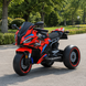 Дитячий мотоцикл BMW S1000RR M 6143EL-3 червоний, 2 мотори по 25W, EVA, екошкіра, MP3, Bluetooth mp-313195 фото 5