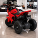 Дитячий мотоцикл Yamaha YZF-R1 Bambi M 4840ALR-3 червоний з пультом керування, 2 мотори по 25W, гумові колеса, шкіра, MP3 mp-336483 фото 3