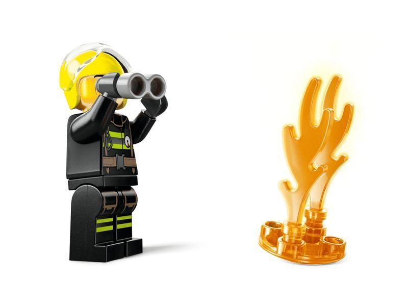 Конструктор LEGO City Пожежний рятувальний гелікоптер, 85 деталей 60411 bab-395853 фото