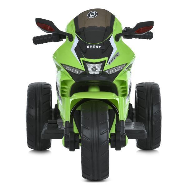 Детский мотоцикл Honda CBR1000RR Fireblade M 6220ELR-5, 2 мотора по 35W, EVA, кожа, Bluetooth, MP3, зеленый mp-320516 фото