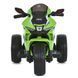 Детский мотоцикл Honda CBR1000RR Fireblade M 6220ELR-5, 2 мотора по 35W, EVA, кожа, Bluetooth, MP3, зеленый mp-320516 фото 2