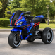 Детский мотоцикл BMW S1000RR M 6143EL-4 голубой, 2 мотора по 25W, EVA, экокожа, MP3, Bluetooth mp-313196 фото 4