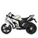 Дитячий мотоцикл Kawasaki Ninja ZX-10R M 5806EL-1 білий, 2 мотори по 35W, EVA, шкіра, MP3, Bluetooth mp-296292 фото 6