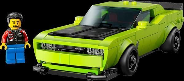 Конструктор LEGO Speed Champions Спортивний автомобіль Dodge Challenger SRT Hellcat 390 деталей afk-167931 фото
