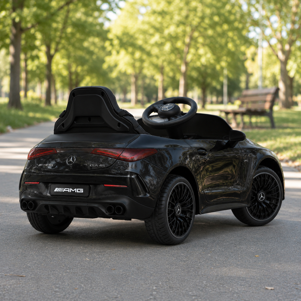 Детский электромобиль Mercedes-AMG CLE 53 Cabriolet M 6292EBLR-2, 4 мотора по 25W, EVA, кожа, Bluetooth, черный mp-330359 фото