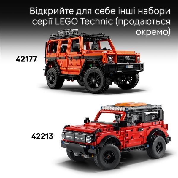 Конструктор LEGO&reg; Technic Позашляховик Jeep&reg; Wrangler Rubicon 723 деталі afk-186728 фото
