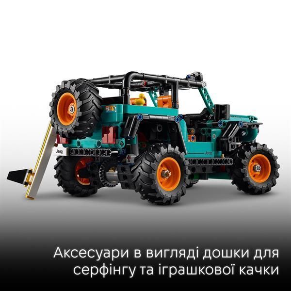 Конструктор LEGO&reg; Technic Позашляховик Jeep&reg; Wrangler Rubicon 723 деталі afk-186728 фото