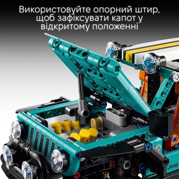 Конструктор LEGO&reg; Technic Позашляховик Jeep&reg; Wrangler Rubicon 723 деталі afk-186728 фото