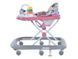 Ходунки El Camino ME 1215 SIMPLY Pink, музыкальные, 8 колес, стопор, на батарейках, розовые bab-375153 фото 5