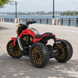 Дитячий мотоцикл Bambi M 5048ELR-3 Harley-Davidson V-Rod червоний, з пультом керування, 2 мотори по 25W, EVA, шкіра, MP3, USB, Bluetooth mp-337091 фото 4
