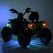 Детский квадроцикл M 6276EBLR-5 Bambi Racer зеленый, 4 мотора по 35W, EVA, кожа, Bluetooth, MP3, USB mp-329935 фото 8