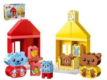 Конструктор LEGO DUPLO My First Повсякденні процедури: Час вечері й сну, 28 деталей 10414 bab-395856 фото