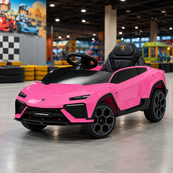 Детский электромобиль Lamborghini Lanzador Concept M 6293EBLR-8 розовый, 4 мотора по 25W, EVA, кожа, MP3, USB, Bluetooth mp-330362 фото