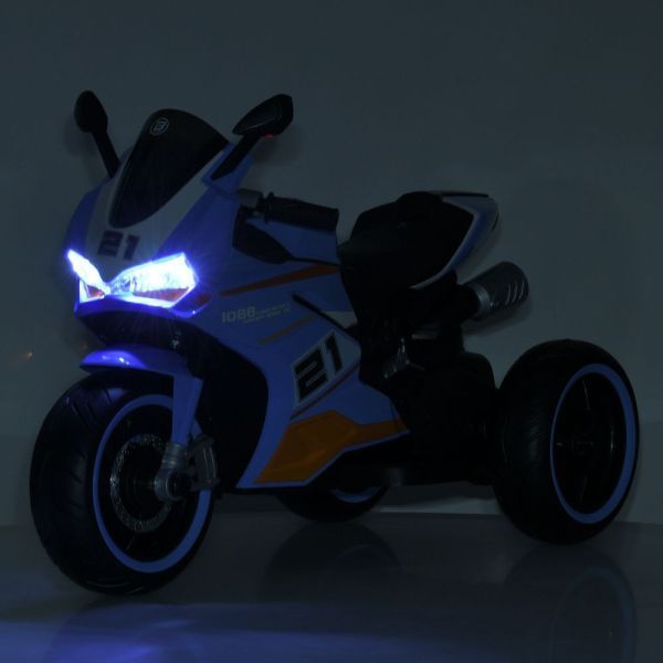 Дитячий мотоцикл Ducati M 6264EL-8 рожевий, 2 мотори по 35W, EVA, екошкіра, Bluetooth, MP3 mp-330734 фото