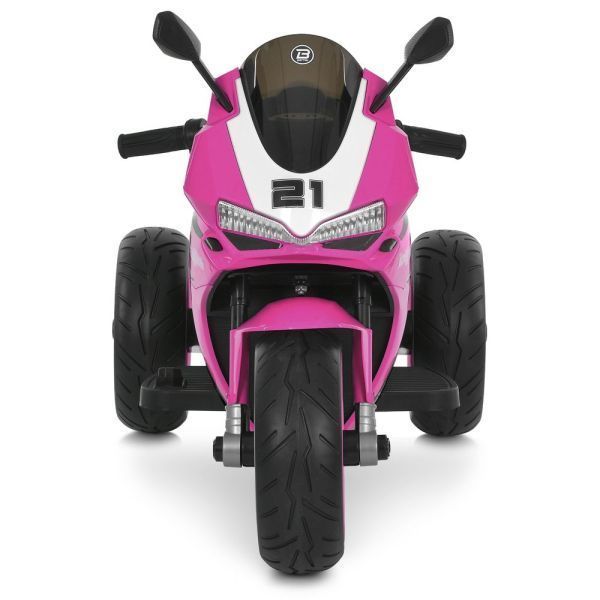 Дитячий мотоцикл Ducati M 6264EL-8 рожевий, 2 мотори по 35W, EVA, екошкіра, Bluetooth, MP3 mp-330734 фото
