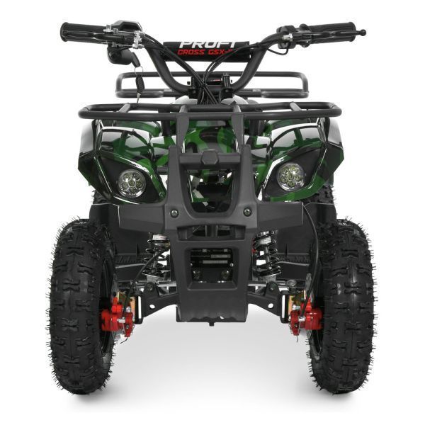 Квадроцикл HB-EATV1000N-10 мотор 1000W, 3акум 12V/12AH, 25 км/ч, до 45кг, свет, зеленый камуфляж mp-338117 фото