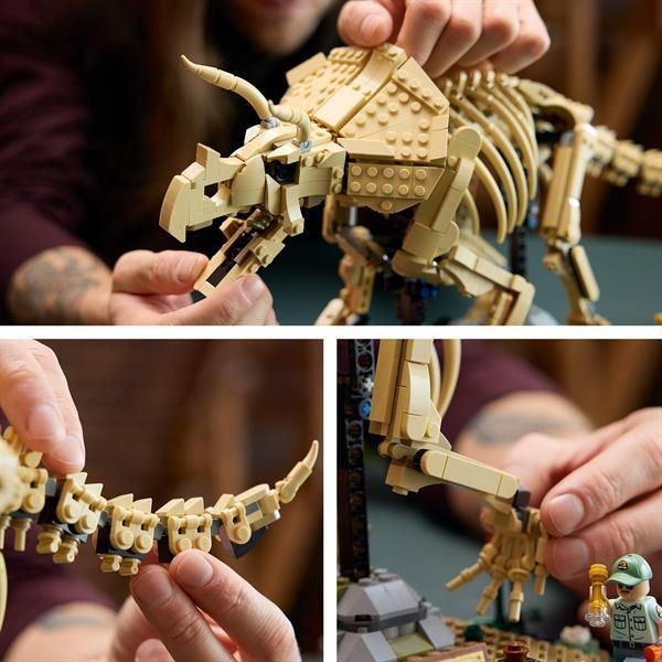 Конструктор LEGO&reg; Jurassic World Окаменелости динозавров: трицератопс, 1154 детали afk-187019 фото