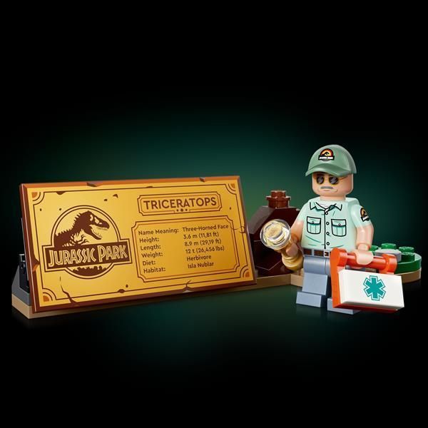 Конструктор LEGO&reg; Jurassic World Окаменелости динозавров: трицератопс, 1154 детали afk-187019 фото