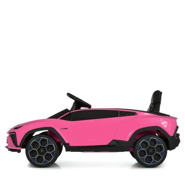 Дитячий електромобіль Lamborghini Lanzador Concept M 6293EBLR-8 рожевий, 4 мотори по 25W, EVA, шкіра, MP3, USB, Bluetooth mp-330362 фото