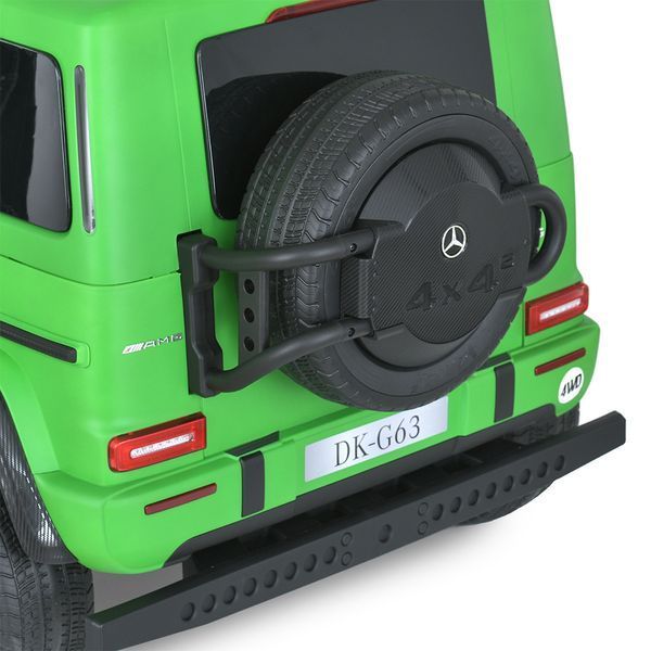 Дитячий електромобіль Джип M 5880 EBLRS-5 (24V) Mercedes Гелендваген, двомісний, зелений mp-299020 фото
